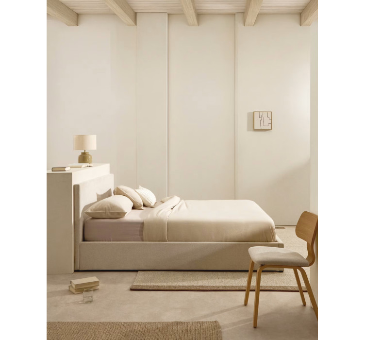 Ліжко Nahiri N00026FA12 Бежевий 160x200 см11